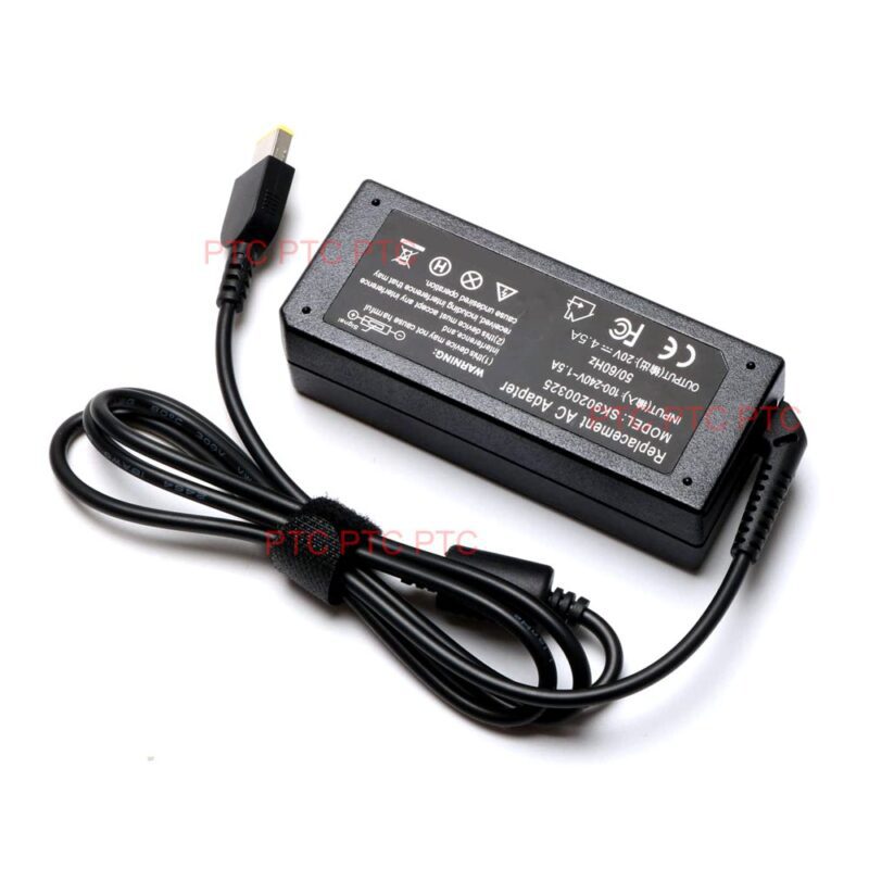 Yisbat 65W Yellow USB Laptop Charger Compatible With Lenovo Thinkpad T430 T440 T450 T460 T560 E431 E440 E531 E540 L470 L460 X270 X250,Yoga 2 11 11S 13,Thinkpad X/E/S/L/B/U/T/K/Z/Y/G/(Not USB C - Foto 7