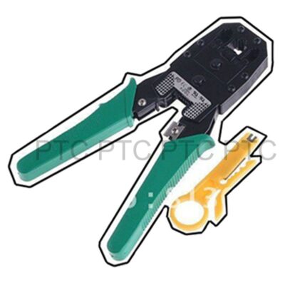 Crimping tool with wire stripper RJ45 RJ11 Ethernet LAN cable crimper cutter