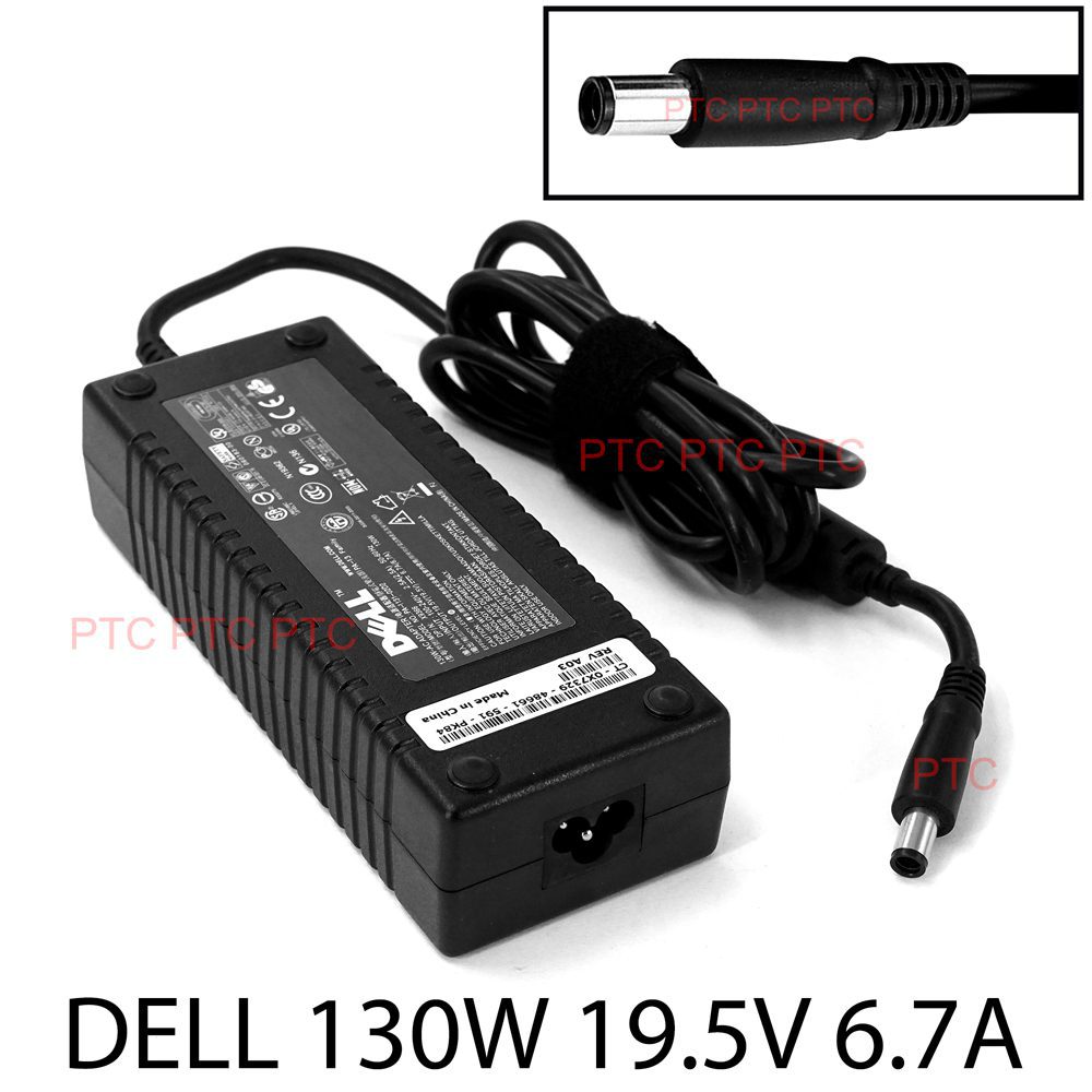 New Genuine Dell 130w Ac Adapter Charger Pa 4e Wrhkw Da130pe1 00 19 5v 6 7a Ptcomputers