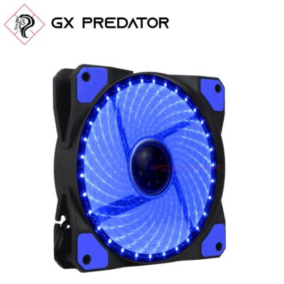 120mm 15 Led Hydraulic bearing Computer PC Case Fan Heatsink CPU cooling-blue