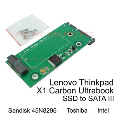 SSD Lenovo X1 Carbon Ultrabook SATA 20+6PIN to SATA3.0 2.5inch Cards