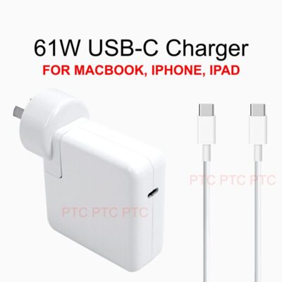 61W Type-C AC Power Adapter Charger for Apple MacBook Pro 13" A1718 A1706 A1708