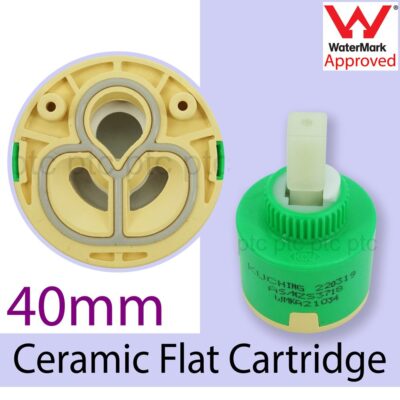 Kuching Watermark 40mm Ceramic Cartridge Flat for Kitchen Bath sink/shower/basin mixer tap