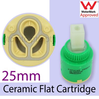 Kuching 25mm Ceramic Cartridge Flat Kitchen sink/shower/basin mixer tap faucet