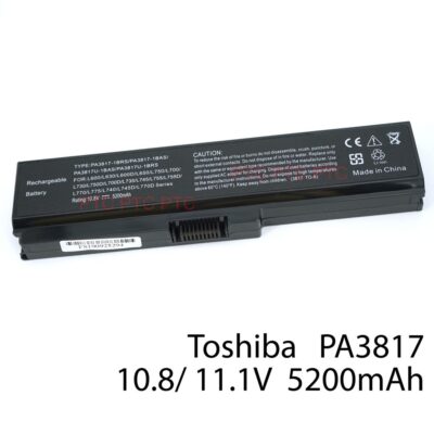 Laptop Battery for Toshiba Satellite C655 A660 L675 L675D L750 L750D L740 L735 L730 L755 P740 P750 P755D P770, PA3816U-1BRS PA3817U-1BRS PABAS228 PABAS230
