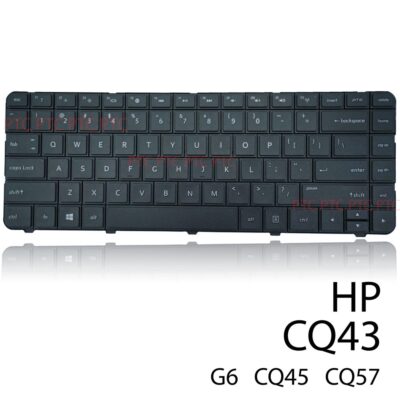 Laptop Keyboard HP 650 HP Pavilion G4-1000 G6-1000 Series CQ43 CQ57 US Black
