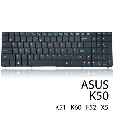 Keyboard For Asus Laptop K50ID K50IE K50IJ K50IL K50IN K50IP US Black