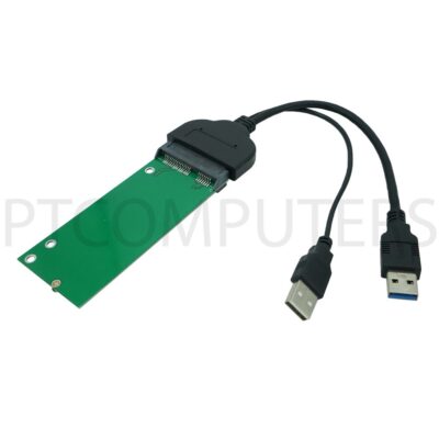 USB 3.0/2.0 Sata cable converter Adapter to Mini PCI-e mSATA SSD hard disk drive