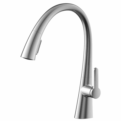 DR Brass Kitchen Sink Mixer Tap Spout Pull Out Pre-rinse Sprays Wels High Glossy