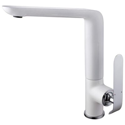 Luxury Brass White Chrome Kitchen Sink Bathroom Basin Faucet Tap Mixer WELS0096