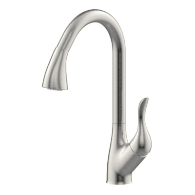 BRASS Kitchen Sink Mixer Pull Out 360 Swivel Spout Faucet Nickel Brushed