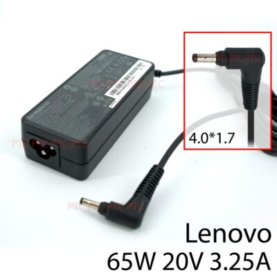 Genuine 65W AC Power Adapter Laptop Charger for Lenovo IdeaPad Slim 3 14" 14IML05 81WA, IdeaPad Slim 3 15" 15-00A8 15-0096, ADLX65CCGA2A