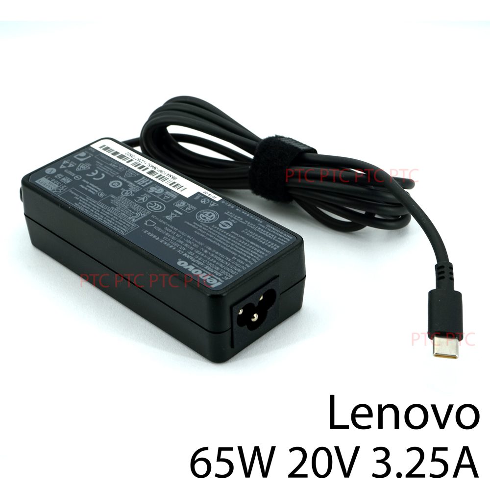 New Lenovo 65W Type-C USB-C AC Adapter Charger for Thinkpad T470 T470s T570  – PTComputers