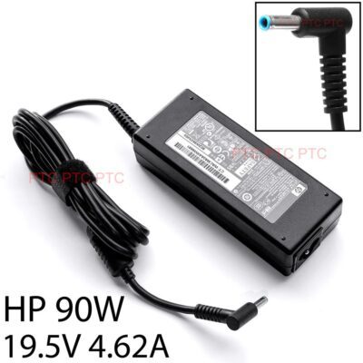 Genuine HP 90W Laptop Charger for HP 255 840 850 G3 355-G2 PROBOOK 450, For EliteBook 820-G3 840-G3 850-G3, 4.5x3.0mm Blue pin