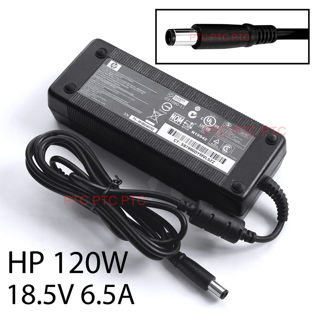 HP 609941-001 120w Original Power AC Adapter Charger for HP Pavilion  DV6-6136TX – PTComputers