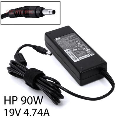 Genuine 90W 19V 4.74A AC Power Adapter Charger For HP dv1000 dv2000 dv6000 dv6700 dv9000 dv9700, 4.8*1.7mm