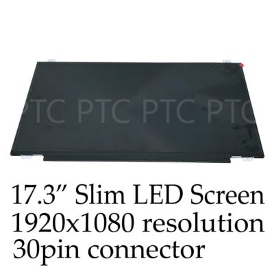 17.3" Full HD 1920x1080 30 Pin slim led Laptop Screen NV173FHM-N41