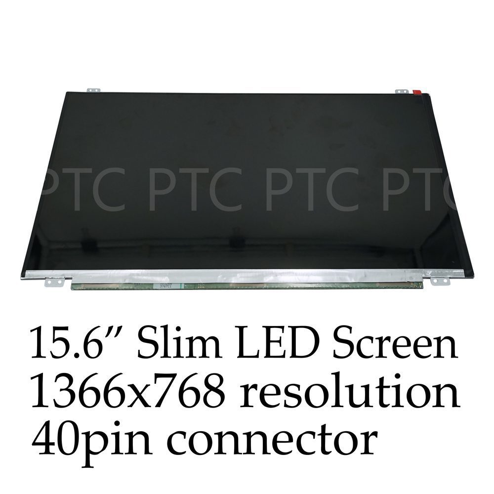 DisplaySeek 15.6" LED LCD Screen For Toshiba Satellite L50-B-1hu – 1366x768 HD, 40-pin, Matte Or Glossy