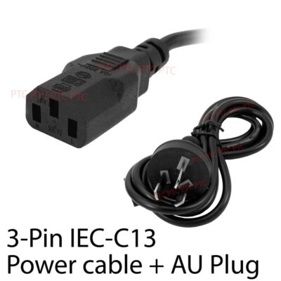 1.5m 150cm 3 pin ICE-C13 Australian Plug Power Cable, AU 3 Pin to IEC C13 "Kettle Plugs" Power Cord For PC LCD LED Printer XBOX 360 PS3, SAA/C-tick