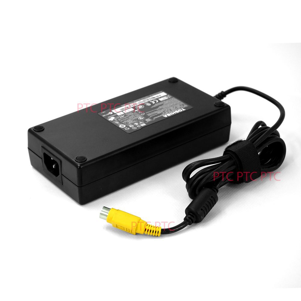 180W 4 hole pin Genuine AC Power Adapter charger for Toshiba Qosmio X70  X770 X775 X500 X505 – PTComputers