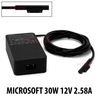 Genuine Laptop Charger 12V 2.58A, USB 5V 1A Power Adaptor for Microsoft Surface 1625, Microsoft Surface Pro 3 4 Tab