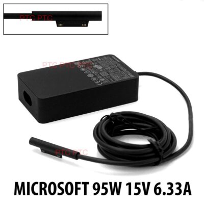 102W Microsoft charger 15V 6.33A for Microsoft Surface Pro 3/4/5/6/7/X Charger, Surface Book 2 1798, Surface Laptop, Surface Go Charger, with USB Port