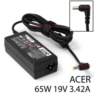 Acer Laptop Charger, 19V 3.42A 65W, 5.5 x 1.7mm Connector for Aspire 3410G, 3410, 3750, 3750G, 3810T, 3810T-351G25, 3810T-351G25N Laptop