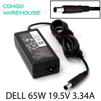 Genuine Dell 65W Laprop charger, 7.4*5.0mm19.5V 3.34A for Dell L connector, for Dell A65NM130 LA65NS0-00G