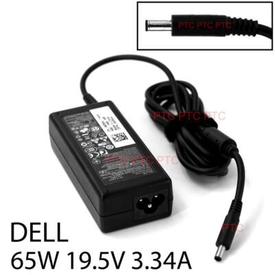 Dell Genuine 65W 19.5V 3.34A AC Adapter Charger DC4.5*3.0mm For Dell Inspiron PA-12 Family laptop PA-1650-02DD