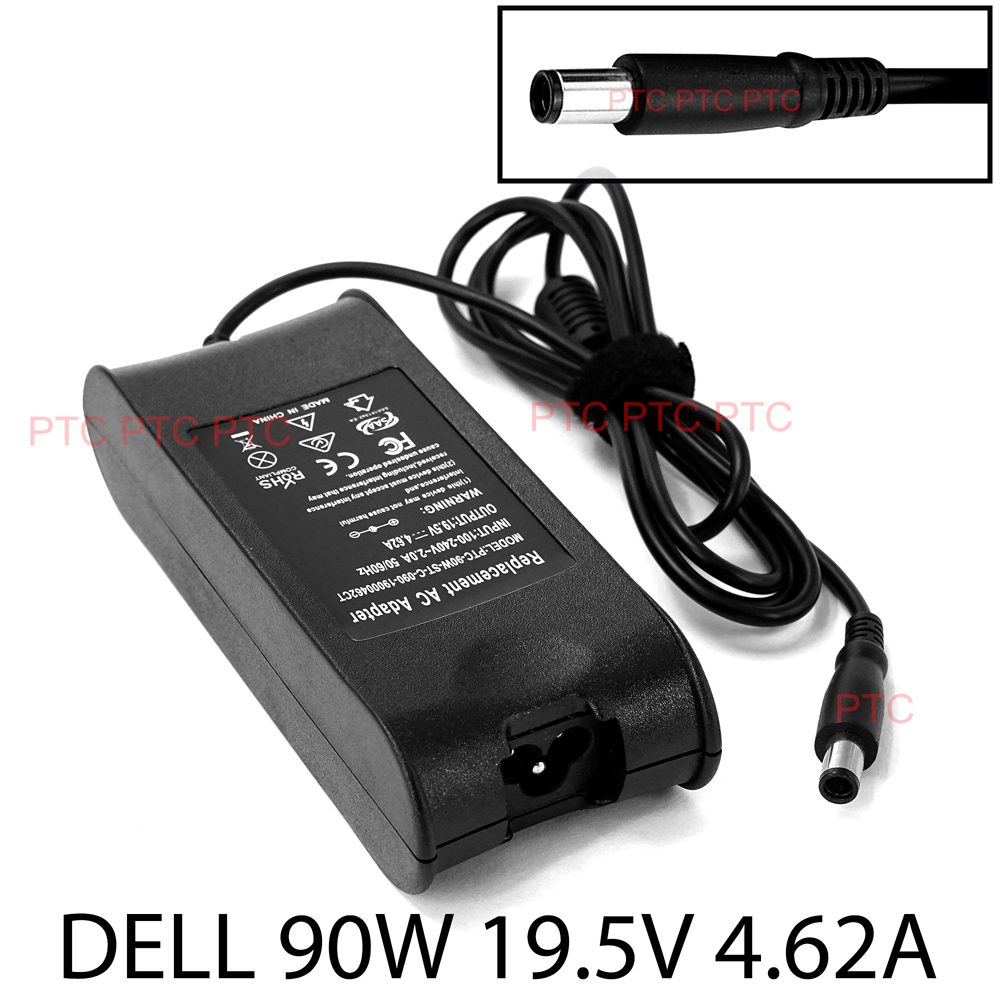 90W AC Power Adapter Charger for Dell Latitude D620 D630 D800 D810 D830  E6500 series – PTComputers