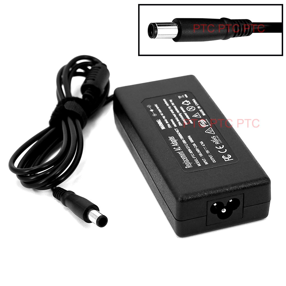 Laptop Charger Power AC Adapter for HP EliteBook 2530P 2540P 2740P 2760P 6530B 6550B 8460P 8440P 8540P 8560P 8530W Notebook 90W 19V 4.74A