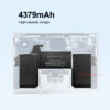 11.4V 4379mAh 49.9W Laptop Battery A1965 A2179 for MacBook Air 13" A1932 2018 2019 EMC 3184 3302, Retina A2179 2020, MacBook Air9,1 MacBook Air8,2 MacBook Air8,1 - Image 5