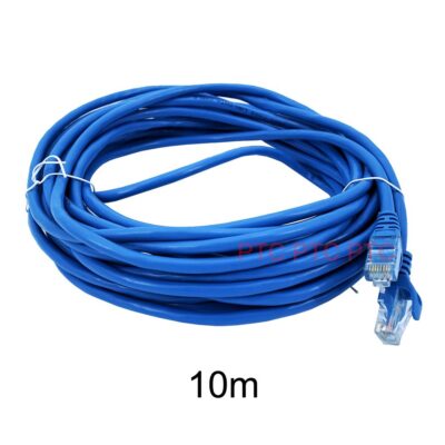 10m/ 32ft Cat6 UTP Ethernet Cable, Lan Data Patch lead, RJ45 Computer Network Cord, 23AWG 1000mbps-Blue, for PC Laptop, PS3 PS4 XBOX modem Router