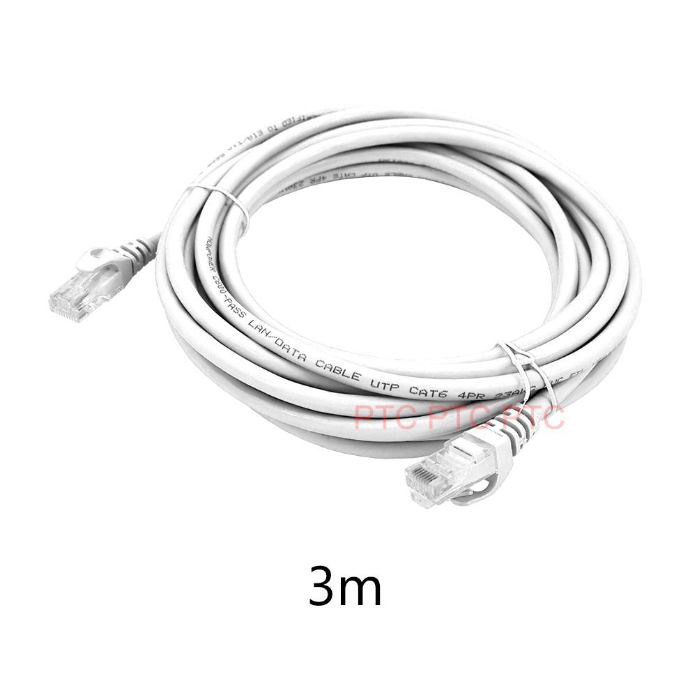 thumbnail 33  - Cat 6 0.15m 0.3m 0.5m 1m 2m 3m 5m RJ45 UTP Ethernet Network Lan Cable Patch Lead