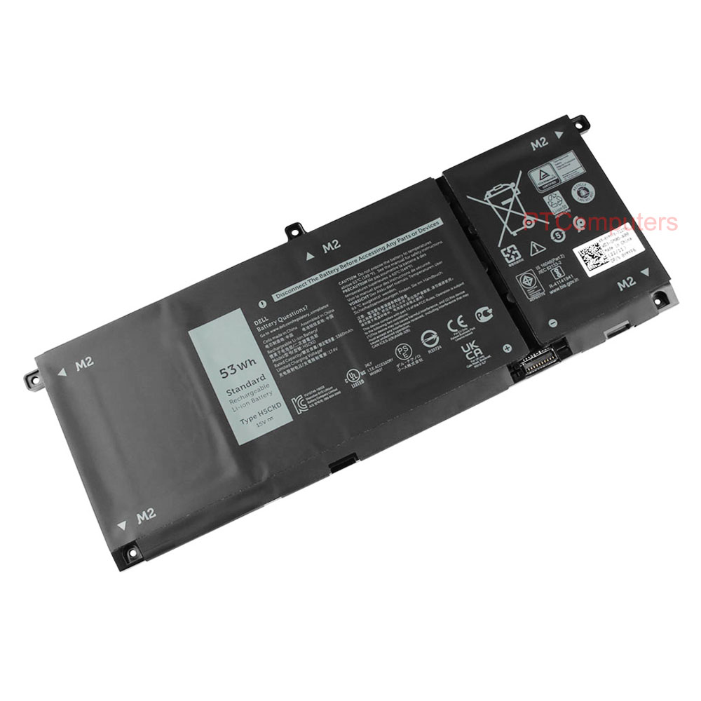 15V 53Wh H5CKD 7T8CD TXD03 Laptop Battery Compatible for Dell Latitude 3410 3510 Vostro 5300 5301 5401 5501 Inspiron 5300 5401 5408 5501 5508 5400 5406 7405 7300 7500 7506 2-in-1 Silver Edition - Image 11