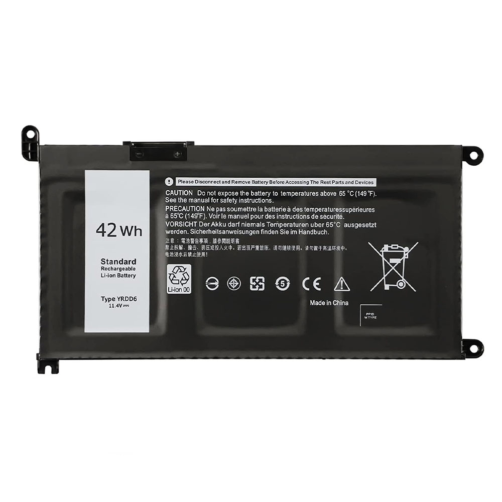 11.4V 42Wh YRDD6 0YRDD6 Laptop Battery Compatible with Dell inspiron 15 5585 5590 5593 5594 5598 Vostro 5581 5590, Inspiron 15 3582 3584 3593 3501 3502 3505 17 3793
