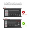 11.4V 42Wh YRDD6 0YRDD6 Laptop Battery Compatible with Dell inspiron 15 5585 5590 5593 5594 5598 Vostro 5581 5590, Inspiron 15 3582 3584 3593 3501 3502 3505 17 3793 - Image 3