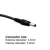 AC Adapter Charger for Dell Inspiron 11-3000 15-5000 13-5000 13-7000 14-3000 14-5000 15-3000 15-7000 17-5000 17-7000 XPS 11 12 13, 45W19.5V2.31A 4.5X3.0mm - Image 2