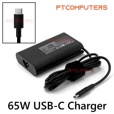 Dell 65w USB-C Type-C Charger AC Adaptor Power for Dell XPS 12 9250 13 9350 9370, Dell Latitude 12 13 7370 7389 7390 5175 5179 5280 5285 5289 5290