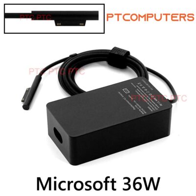 36W Microsoft Surface Pro Charger, 12V 2.58A Adapter Power, for Surface Pro 3 Surface Pro 4 i5 i7 Surface Pro 5 Microsoft Laptop Surface Go 3/2/1