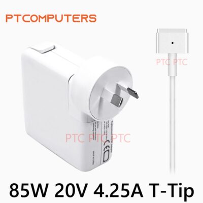 85W T-tip AC Power Adaptor Charger for Apple MacBook Pro A1222 A1172 A1398 A1424 in 2012-2015
