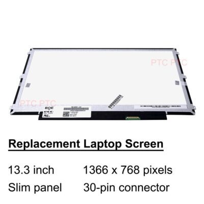 13.3" 1366x768 Slim LED Screen Display Panel HB133WX1-201 30pin
