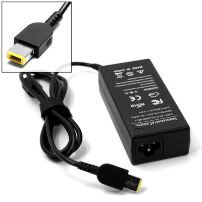 20V 3.25A 65W AC Adapter Charger ThinkPad X230S X240 X250 X270 Z40 Z50 Z70 for Lenovo Ideapad Yoga 11, 11s, 13, 2 Pro, Flex 14, 15, USB(Yellow square tip)