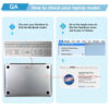 11.4V 4379mAh 49.9W Laptop Battery A1965 A2179 for MacBook Air 13" A1932 2018 2019 EMC 3184 3302, Retina A2179 2020, MacBook Air9,1 MacBook Air8,2 MacBook Air8,1 - Image 6