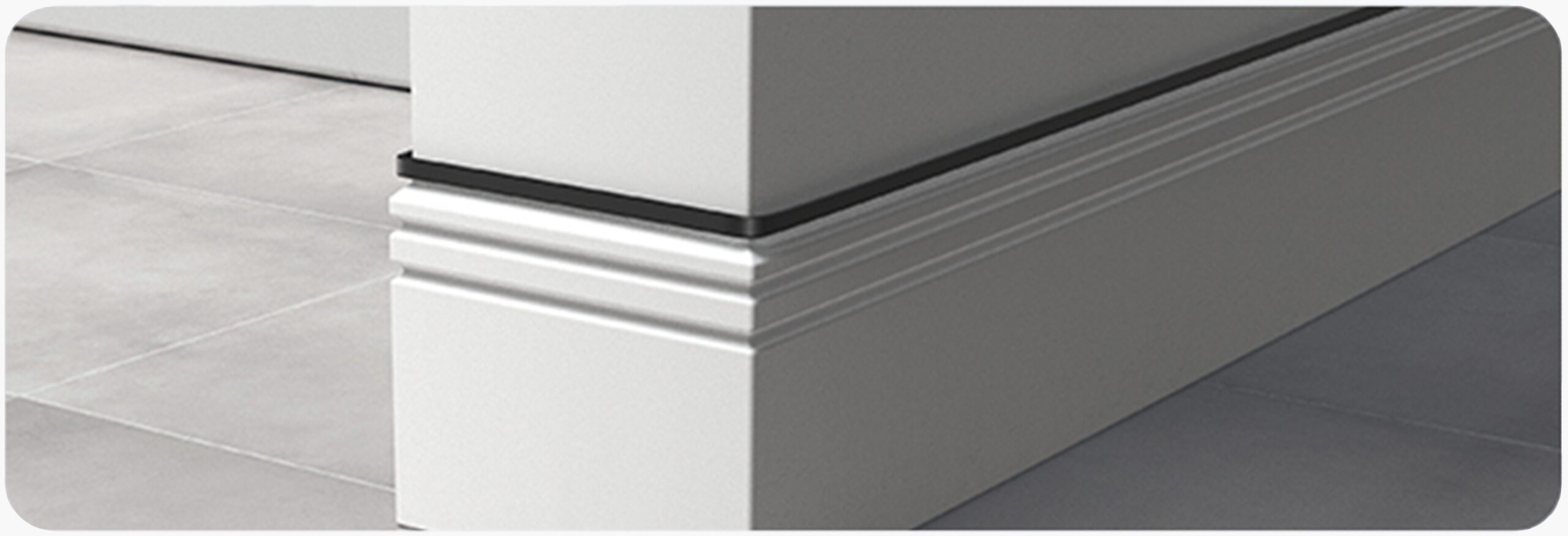 Easily bend around corners