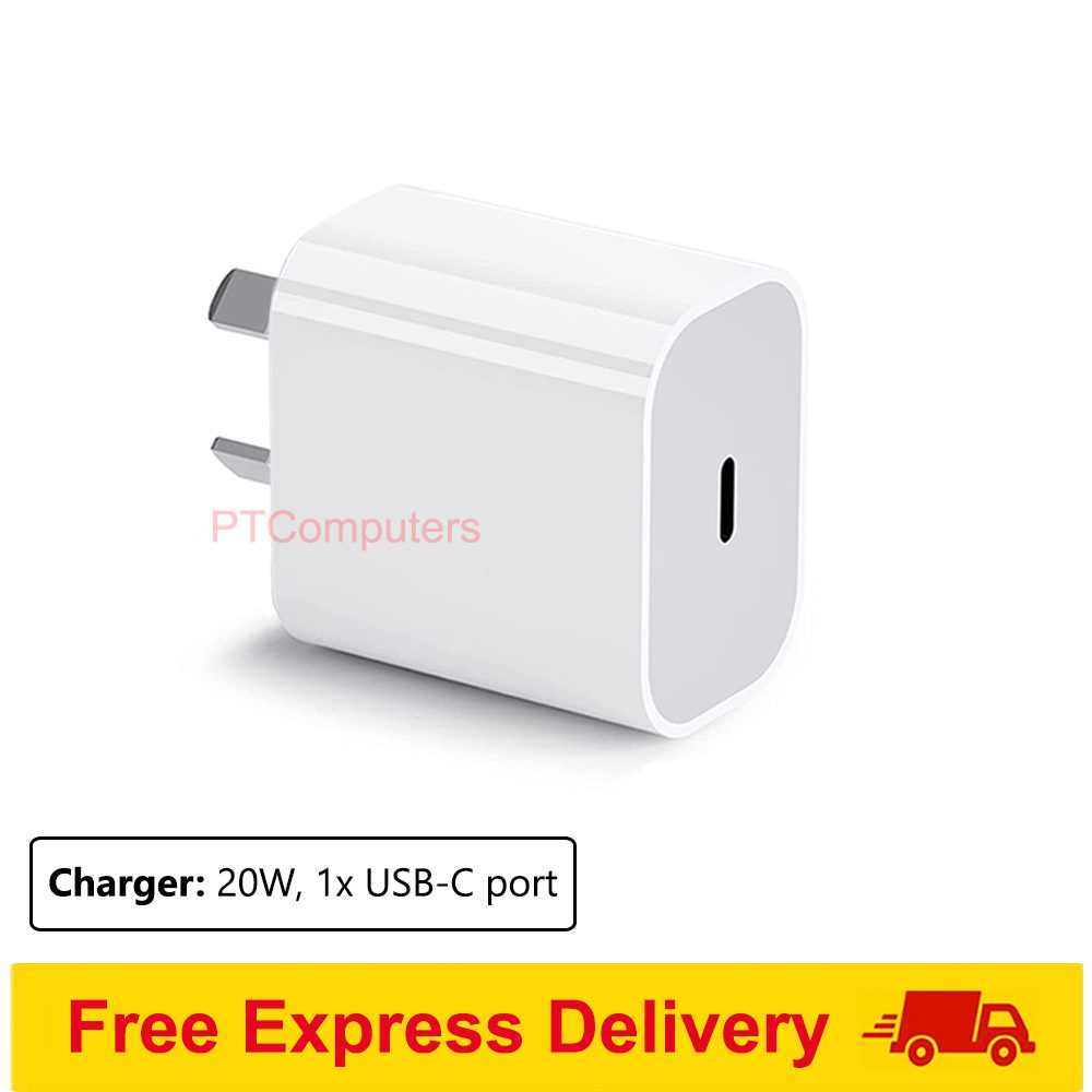 USB C Wall Charger Block 20W, Dual Port USB-C Wall Plug-in USB Charger - Foto 2