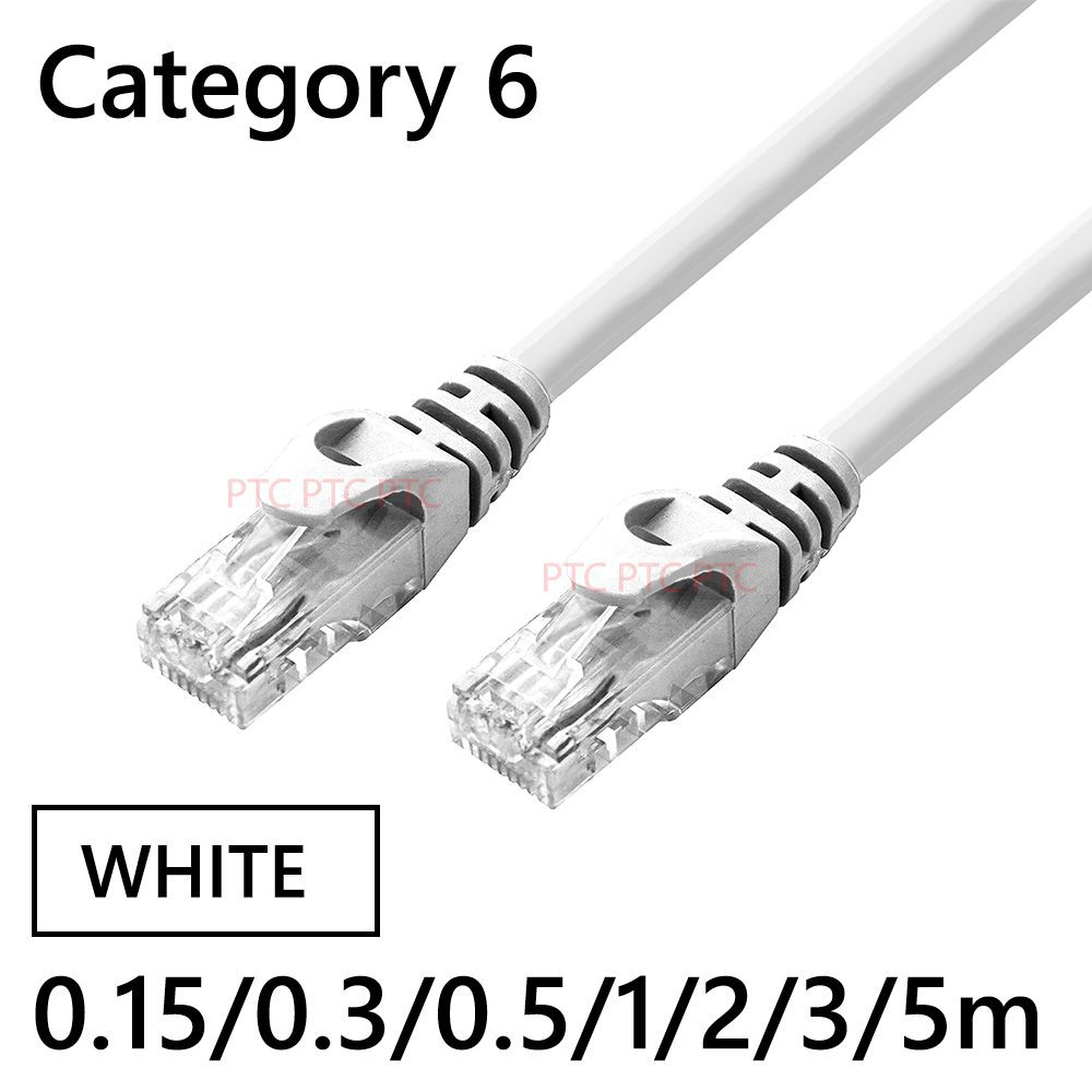 thumbnail 25  - Cat 6 0.15m 0.3m 0.5m 1m 2m 3m 5m RJ45 UTP Ethernet Network Lan Cable Patch Lead