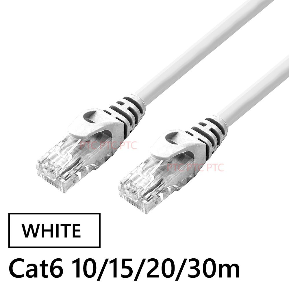 thumbnail 37  - Cat6 10m 15m 20m 30m 40m 50m RJ45 UTP Ethernet Network Lan Data Cable Patch Lead